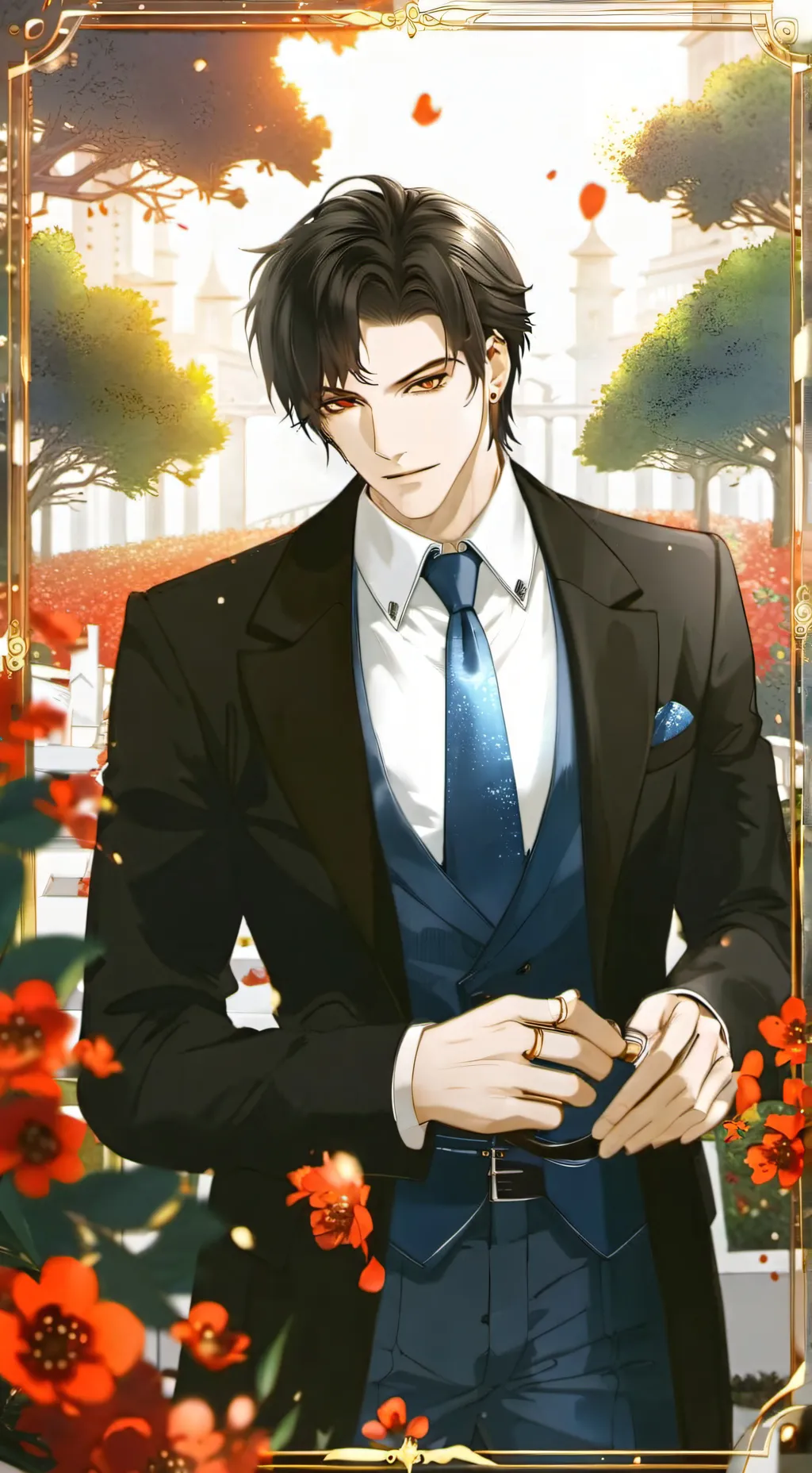 ai character: Florence  background