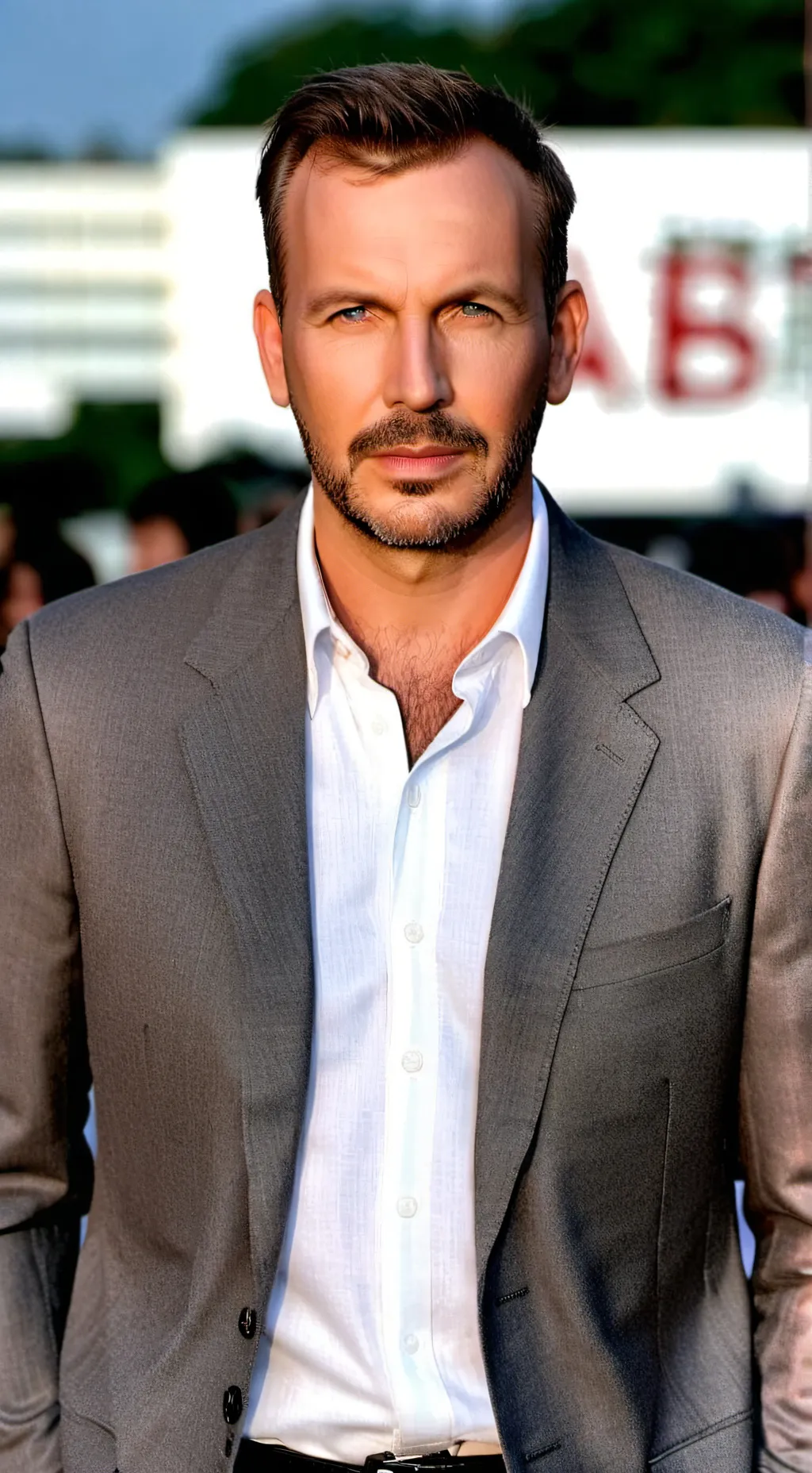 ai character: Kevin Costner background