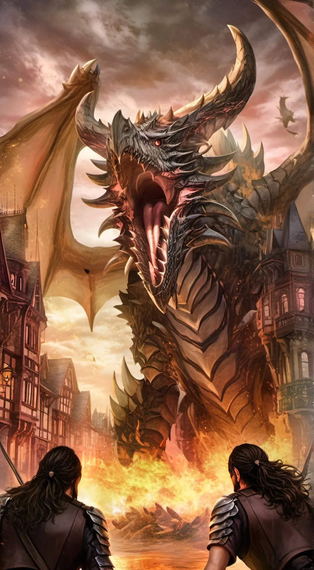 ai character: Guidorah background