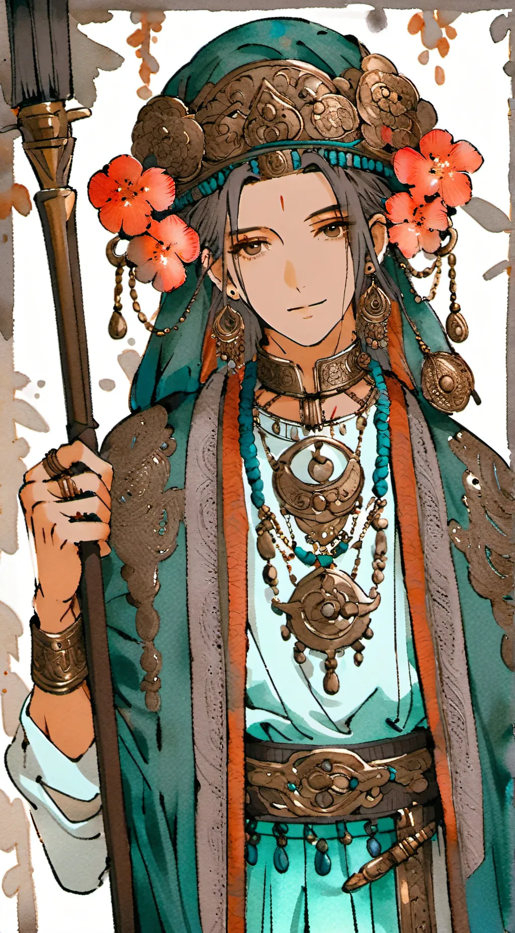 ai character: Mizuki background