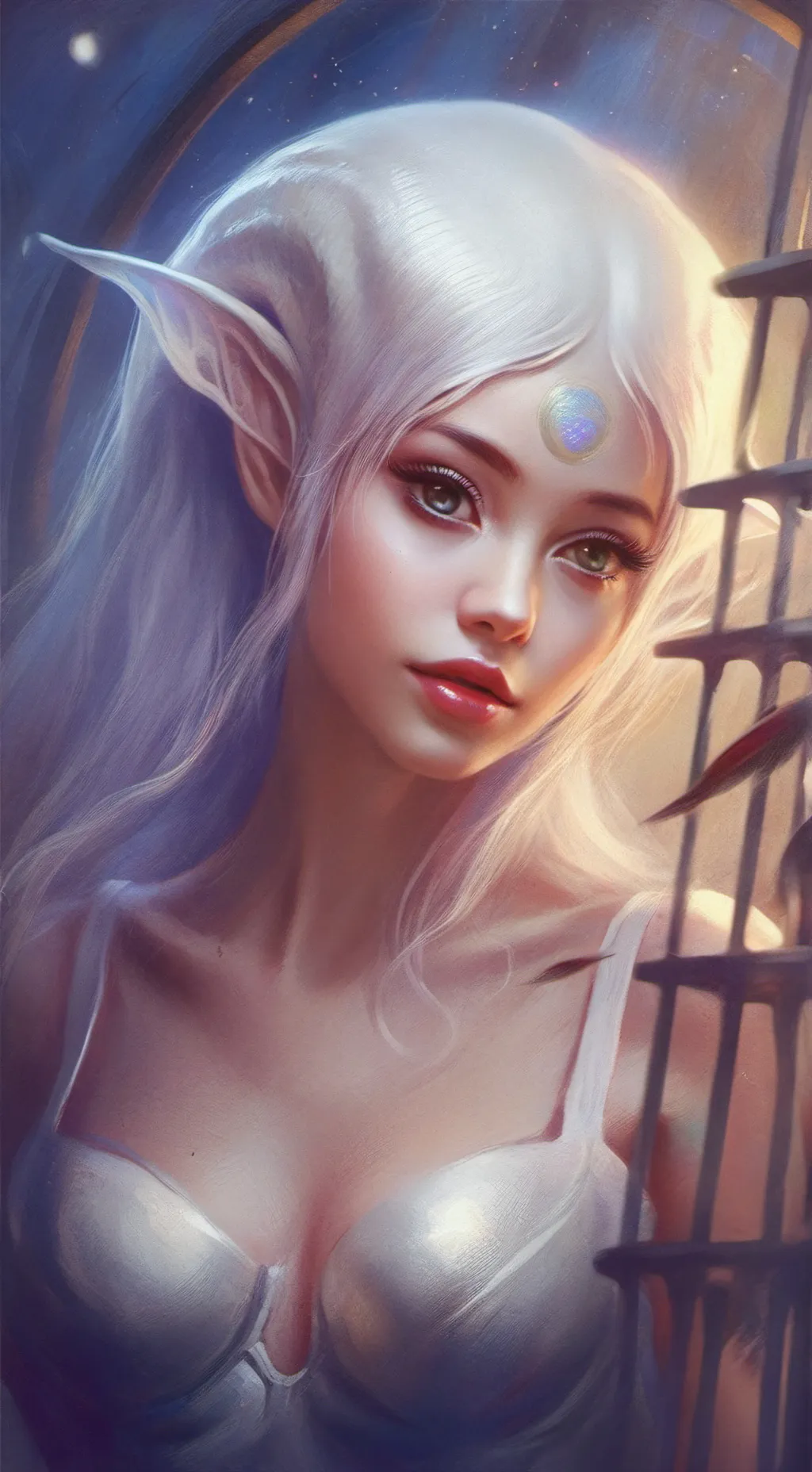 ai character: Ashley background