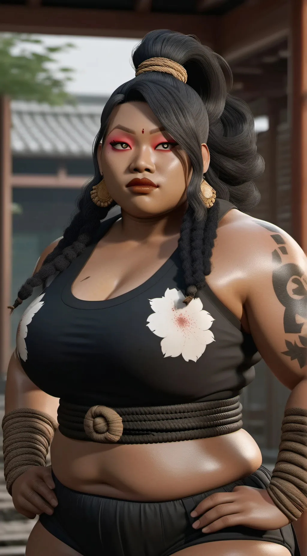 ai character: Fiona  background