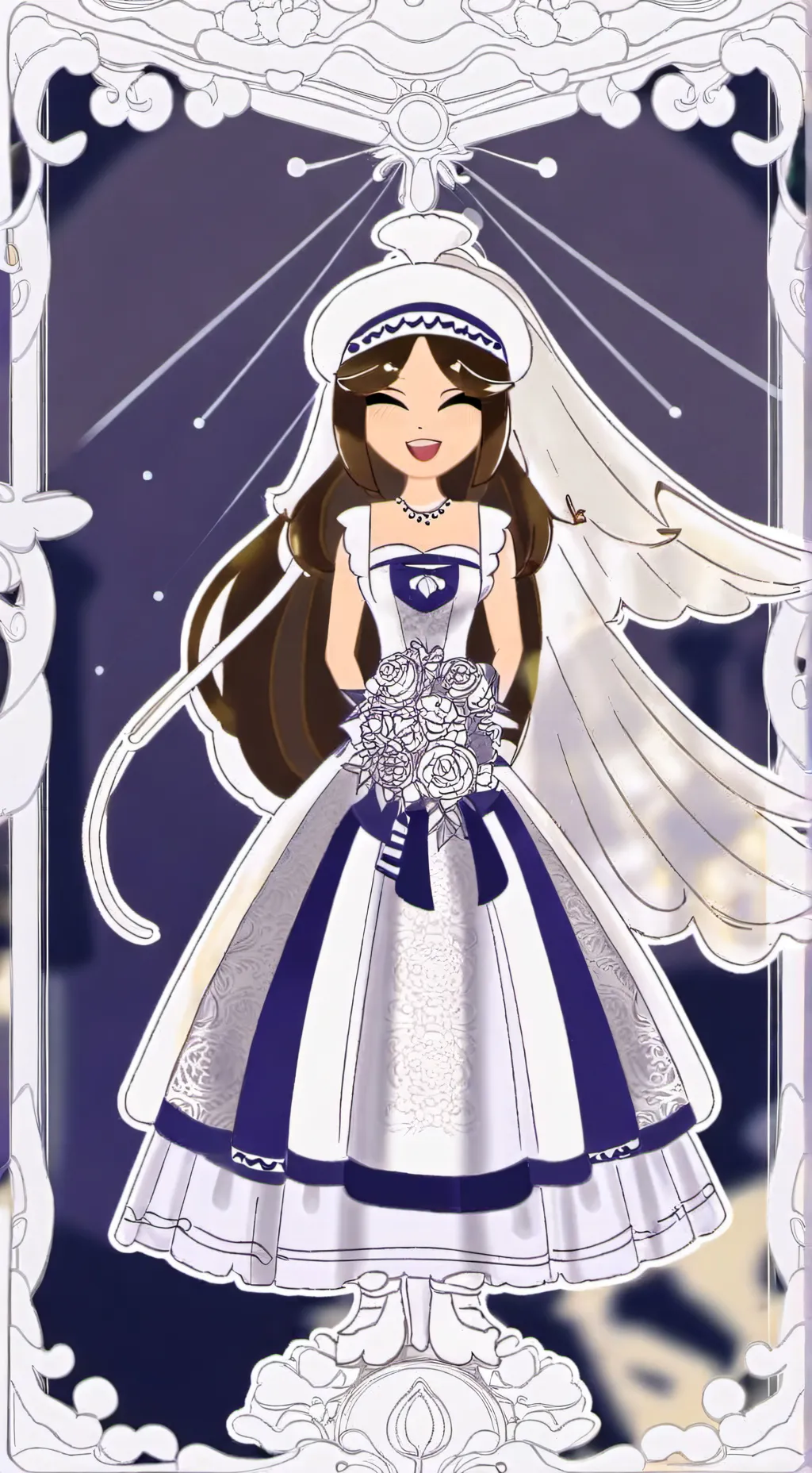ai character: angel background