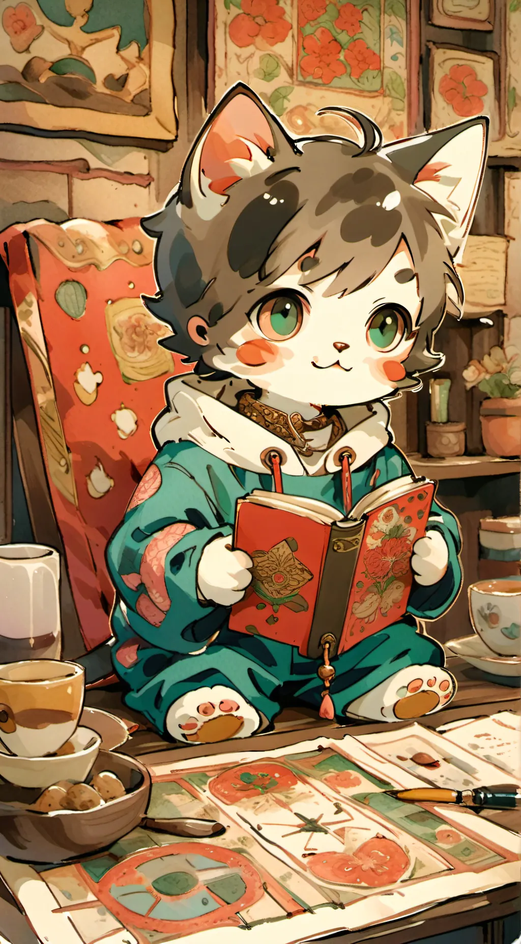 ai character: fatass background