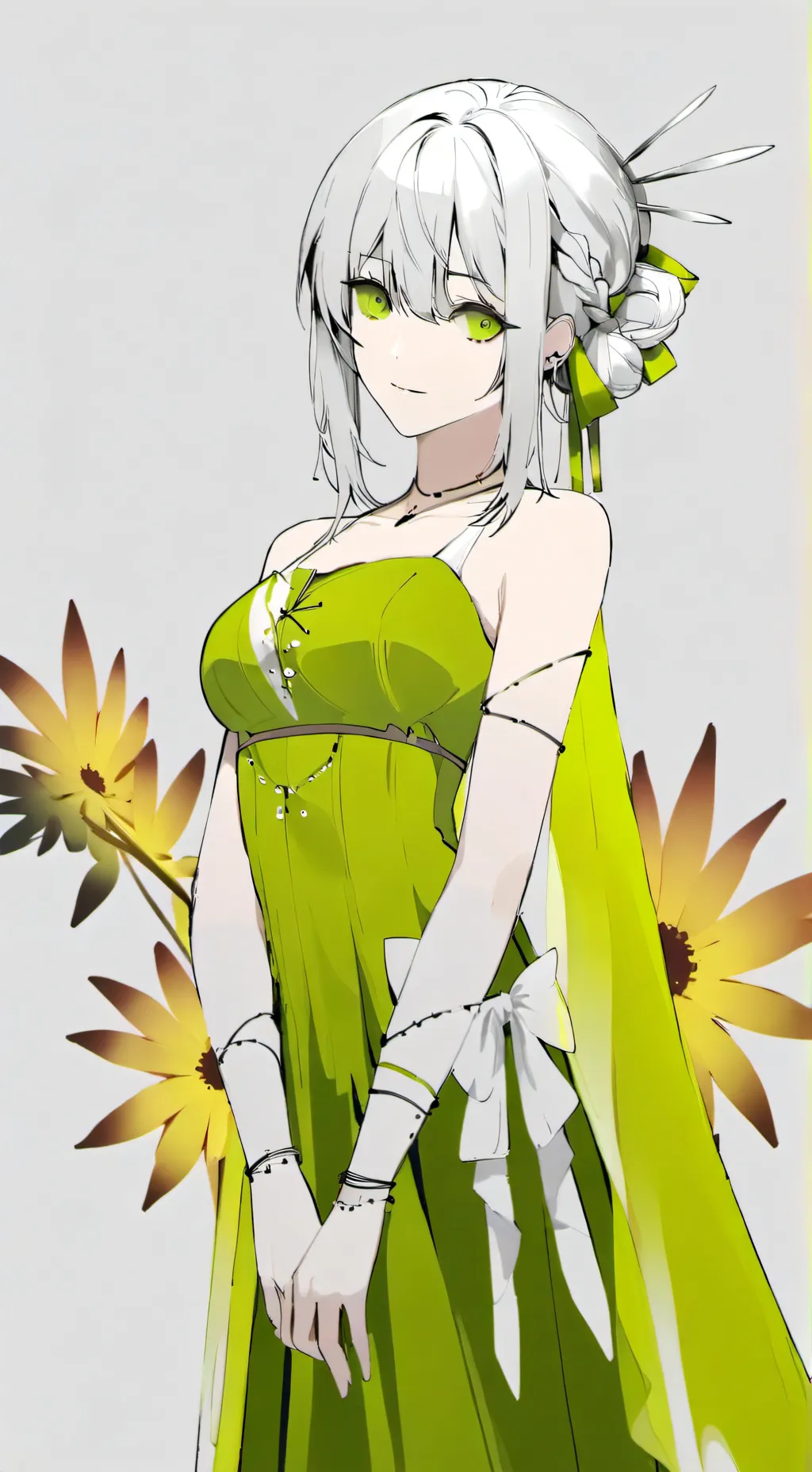 ai character: akeo x Miku  background