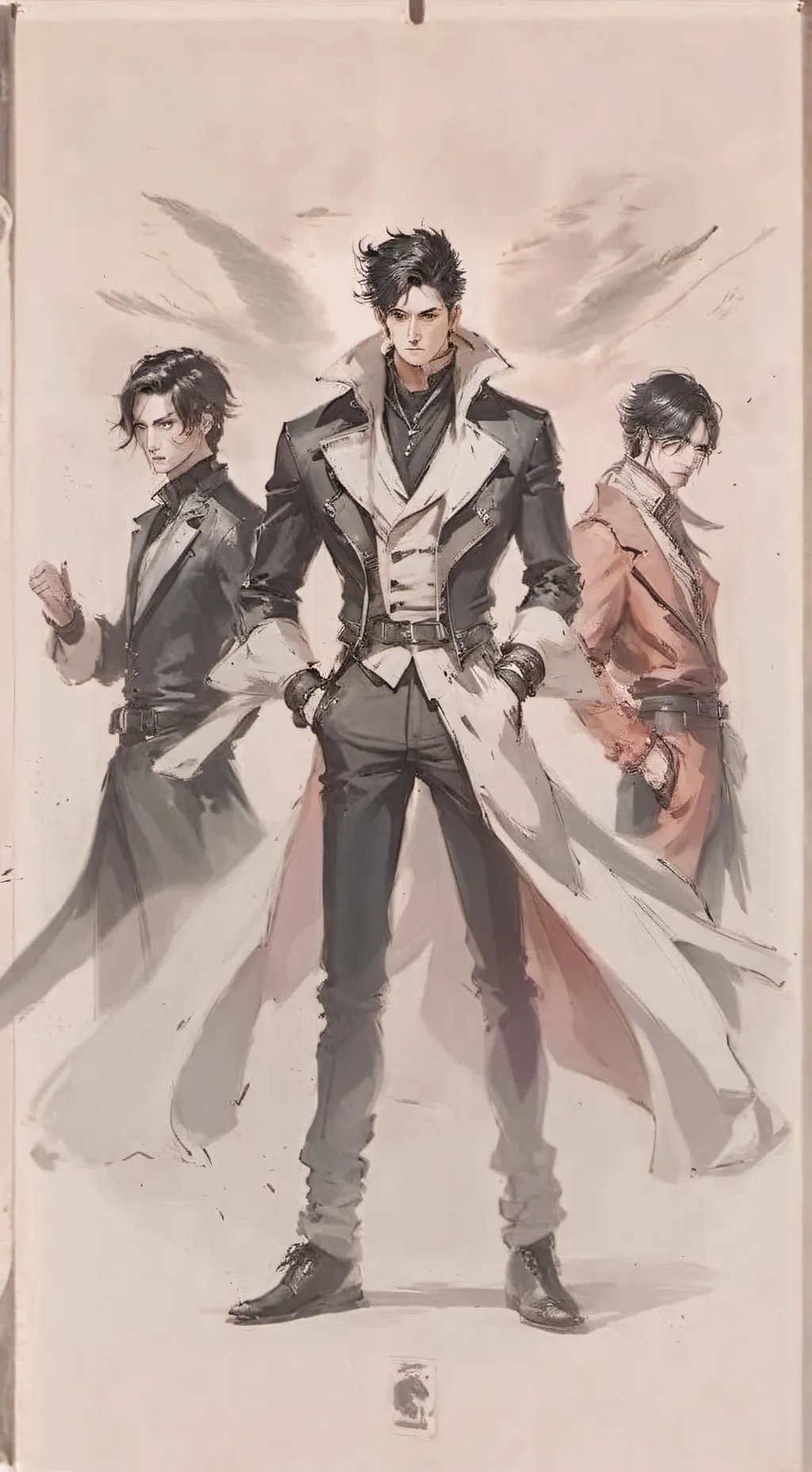 ai character: Bl? background
