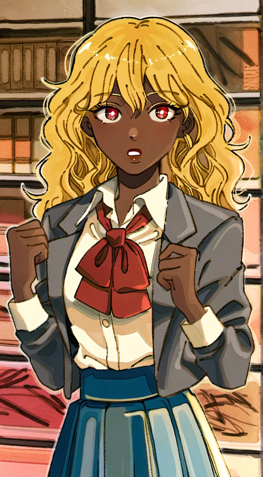 ai character: New Kid Dandie background