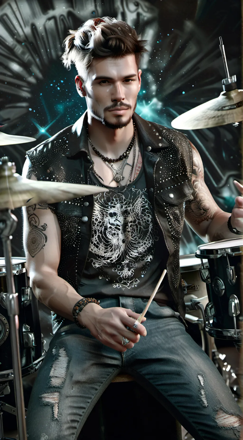 ai character: Christian Lee background