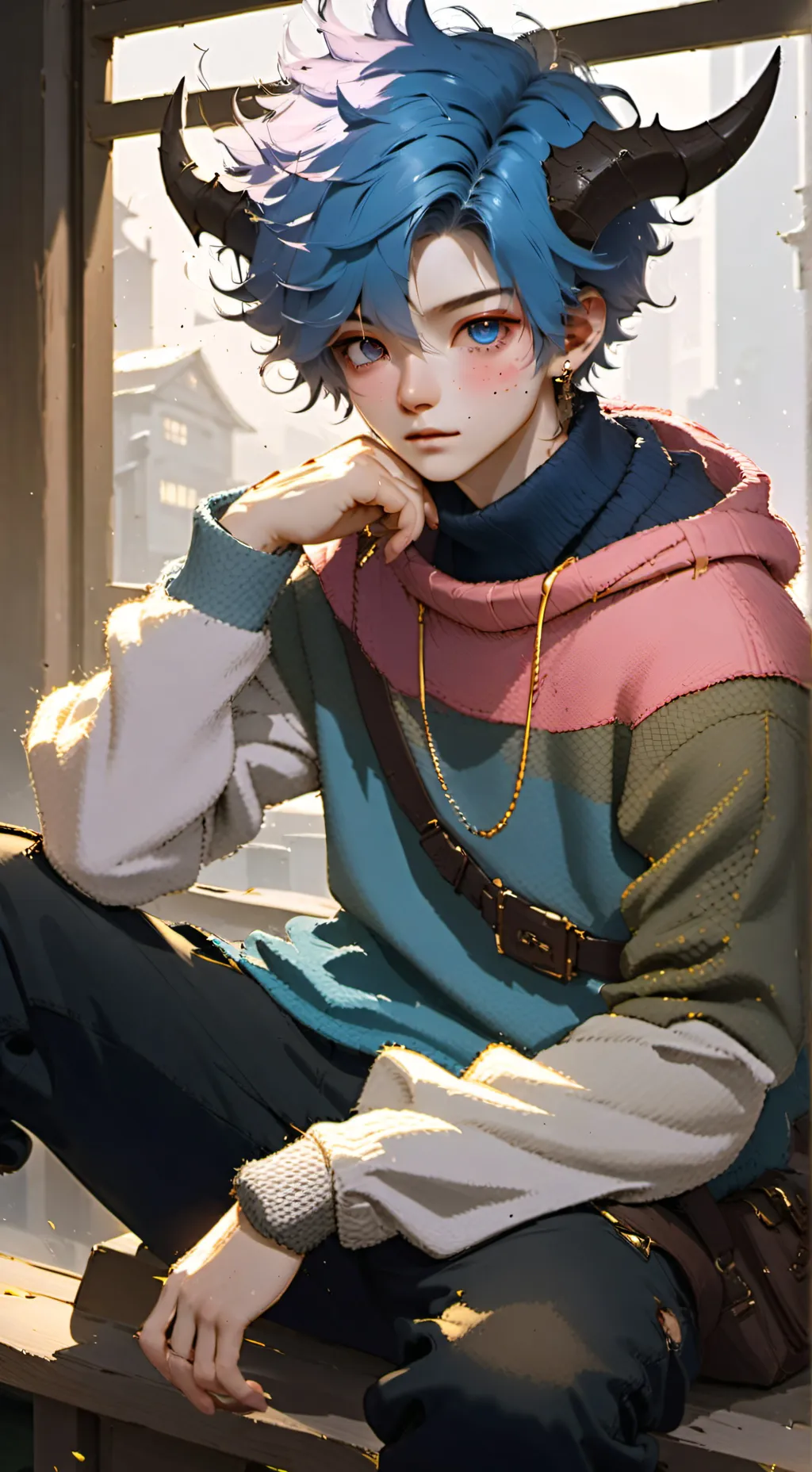 ai character: Baby Saja background