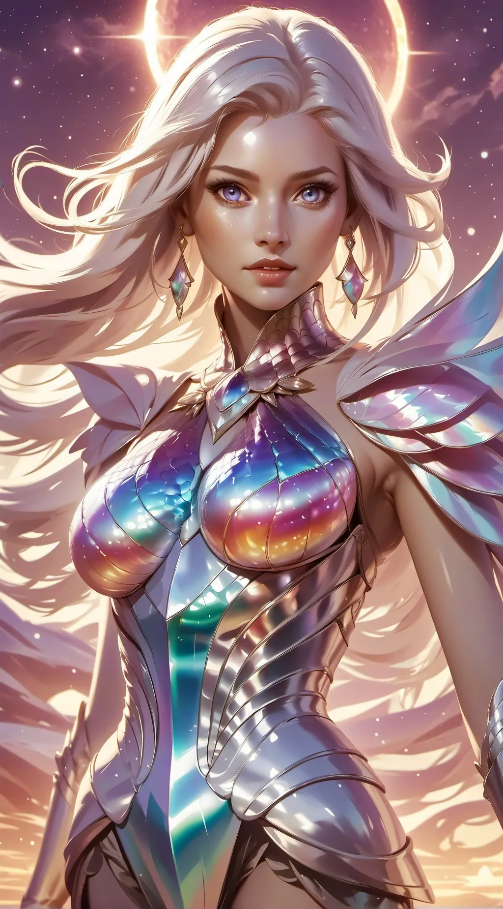 ai character: Luna Skye background