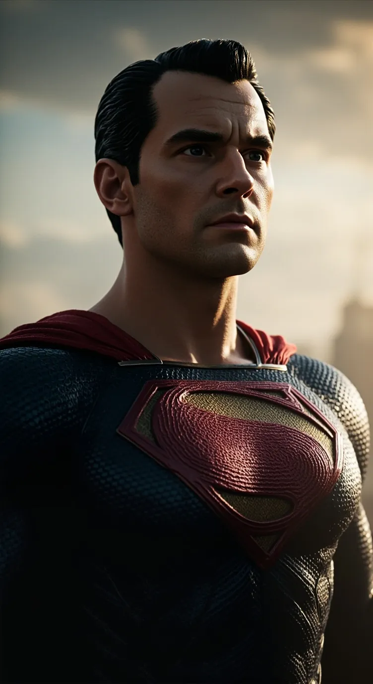 ai character: Superman background