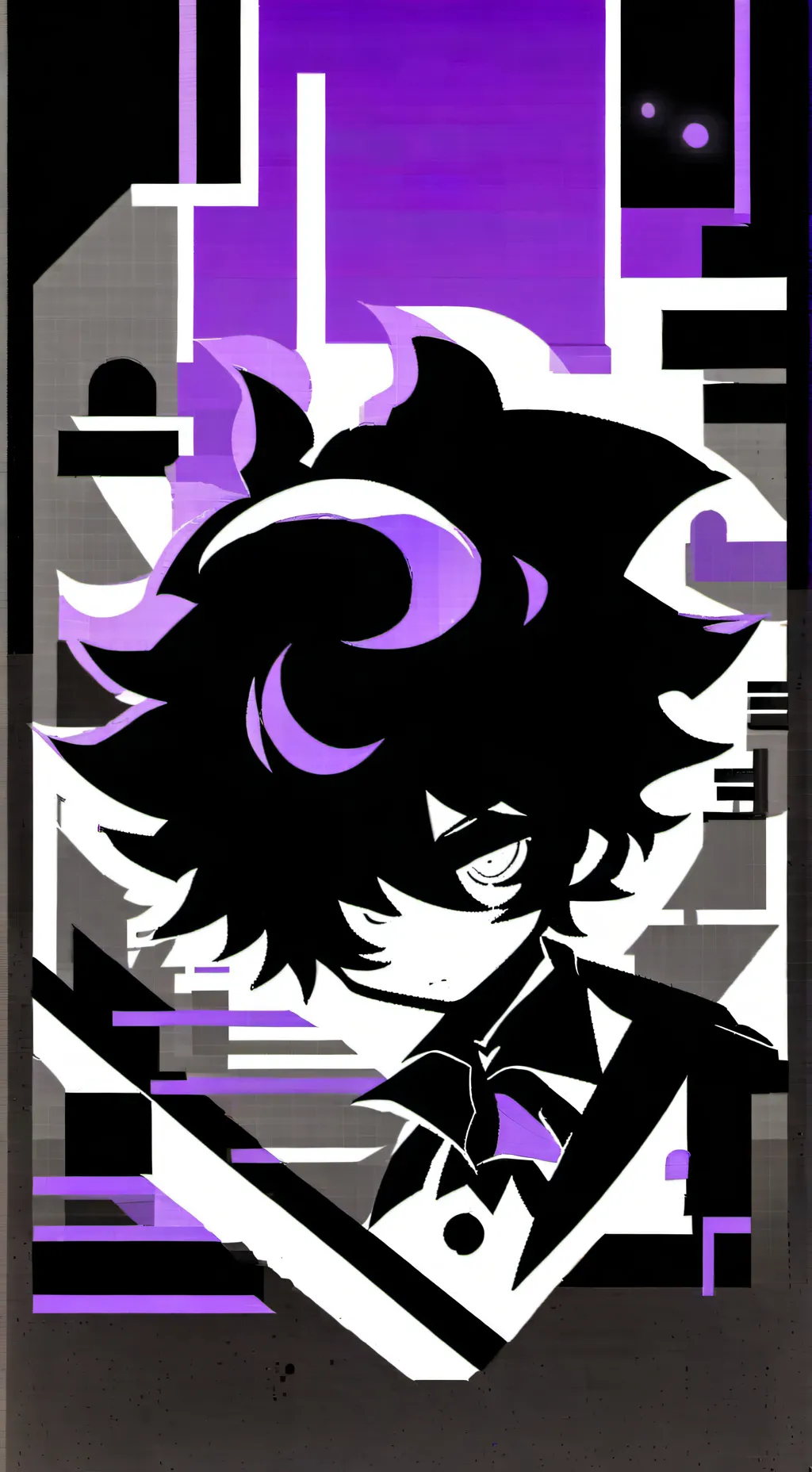 ai character: Black Sapphire  background