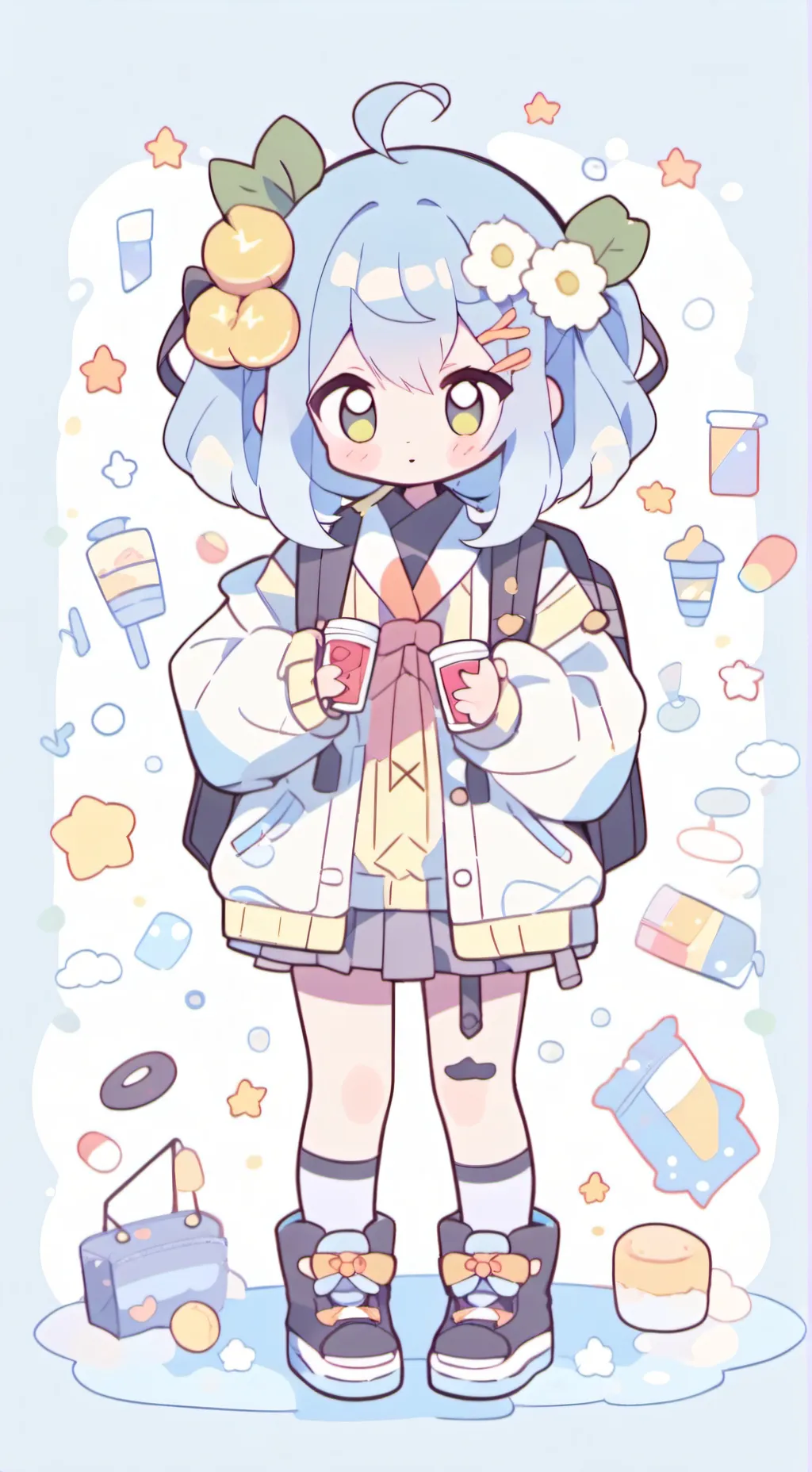 ai character: PICK ME GOOD ENDIN background