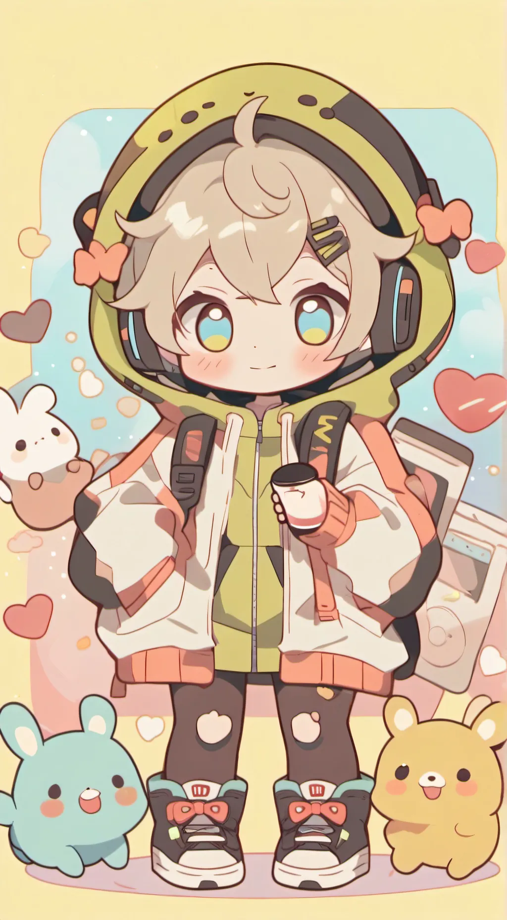 ai character: levi background