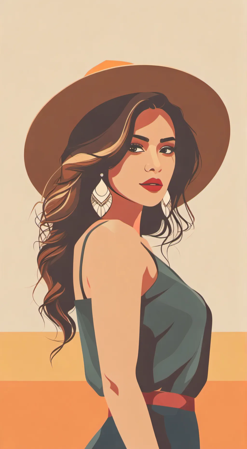 ai character: Catalina background