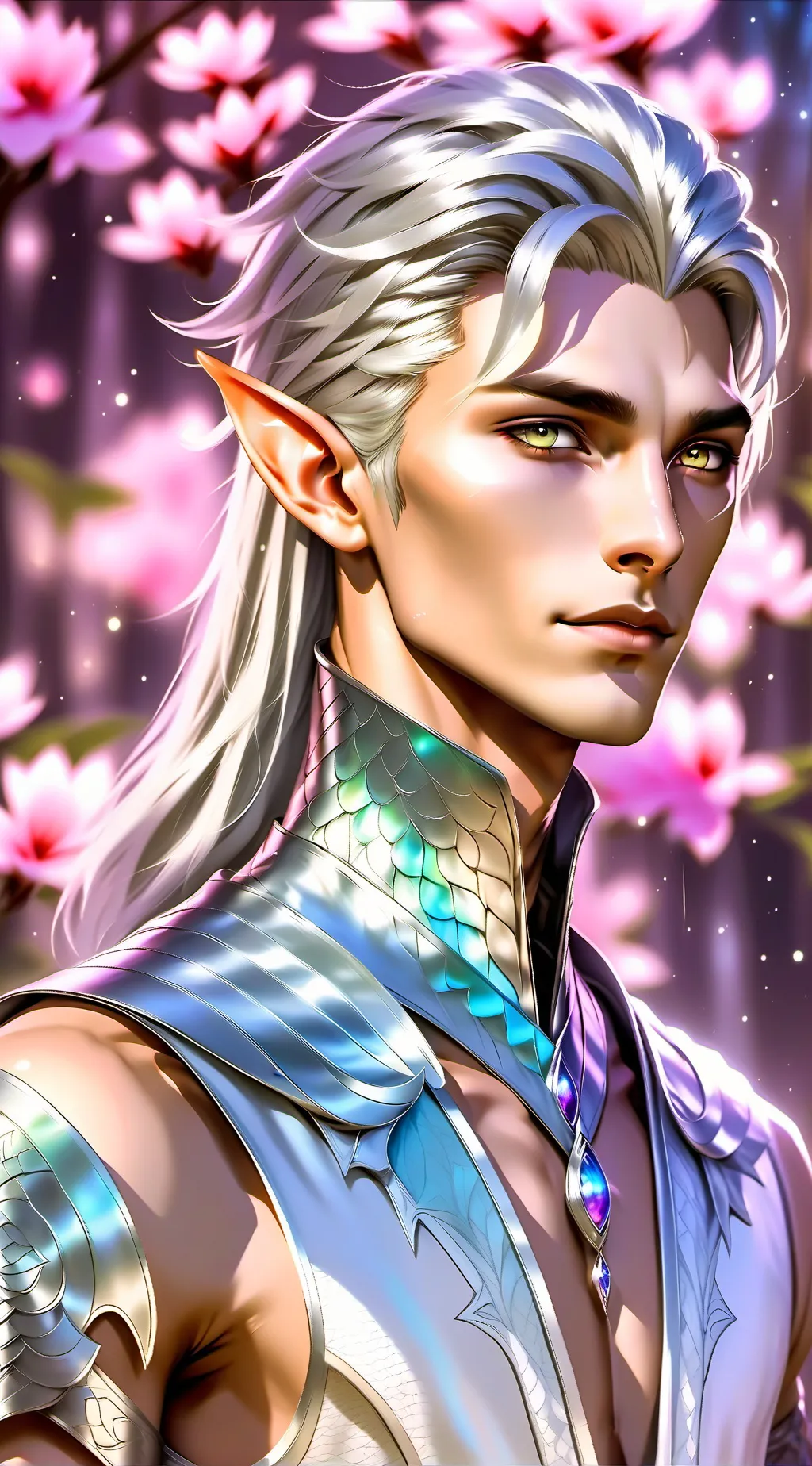 ai character: Artemis Moon background