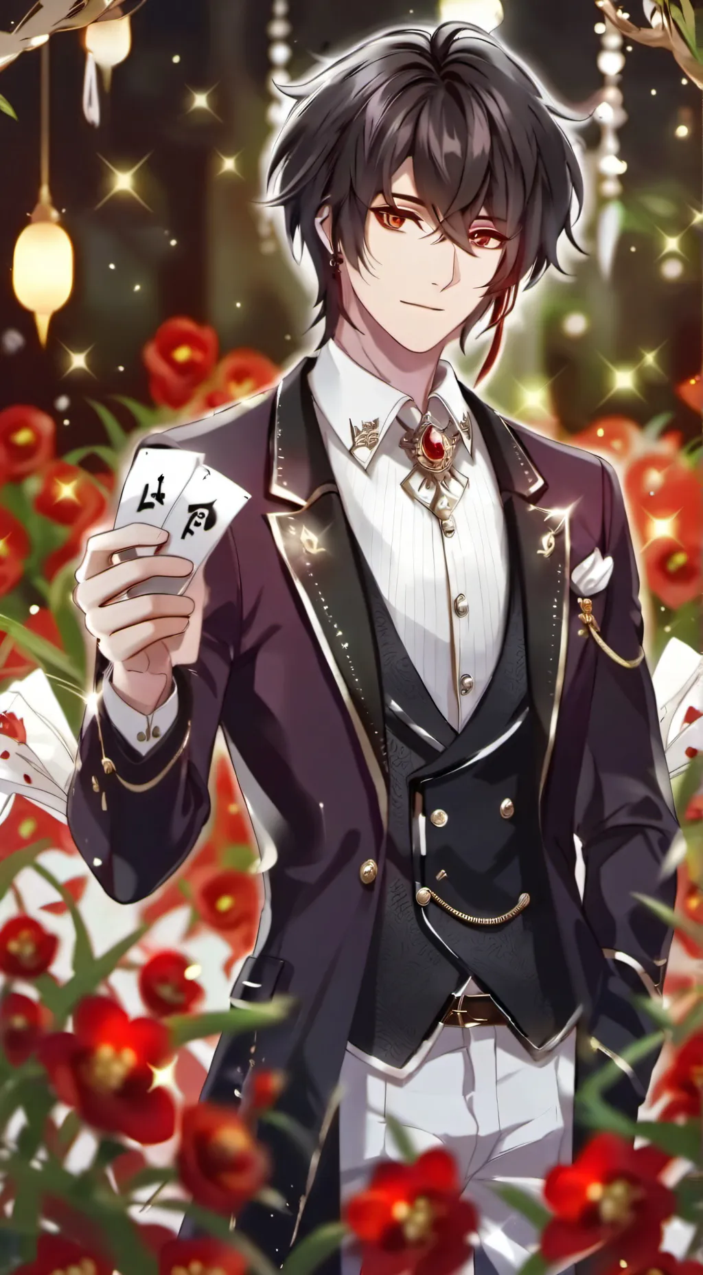 ai character: moi #thoma# background