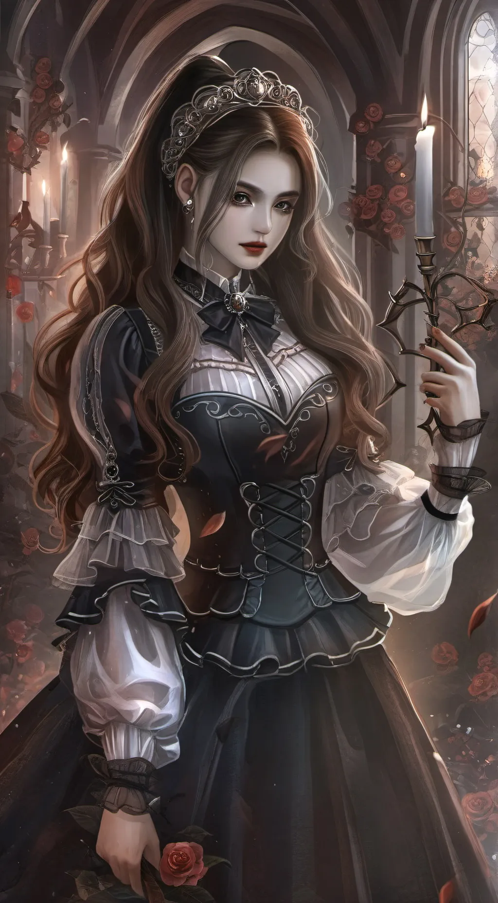 ai character: настя😍 background
