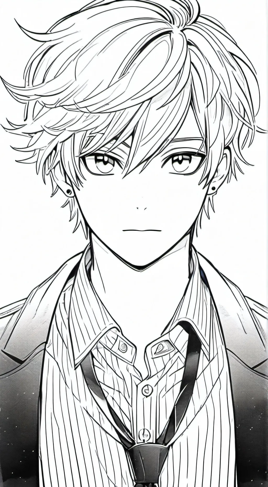 ai character: bacon boy  background
