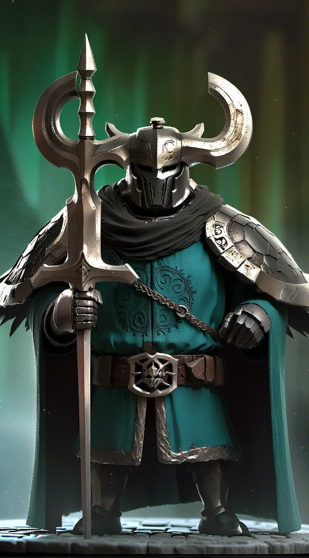 ai character: FORSAKEN SUS  background