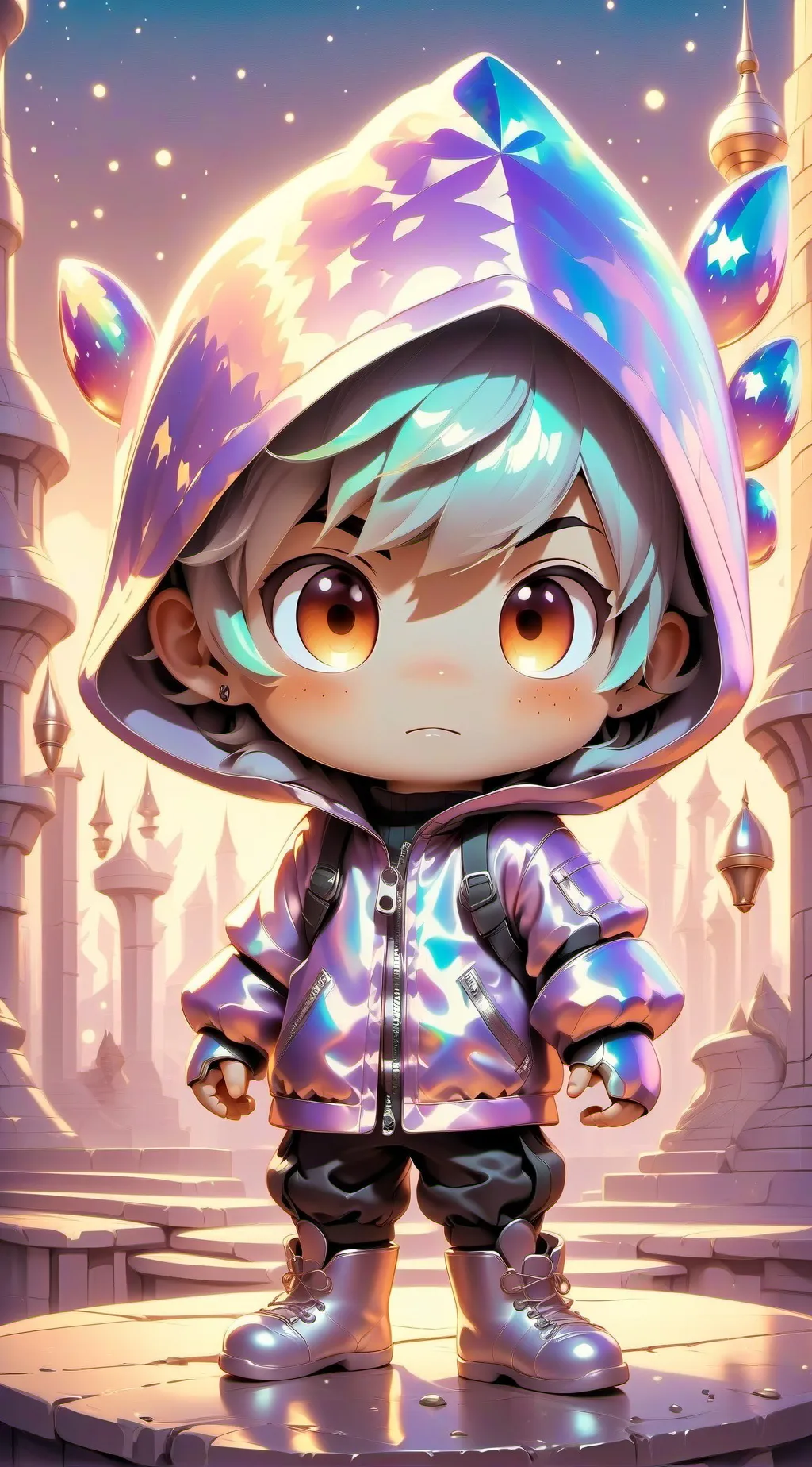 ai character: денти adidas background