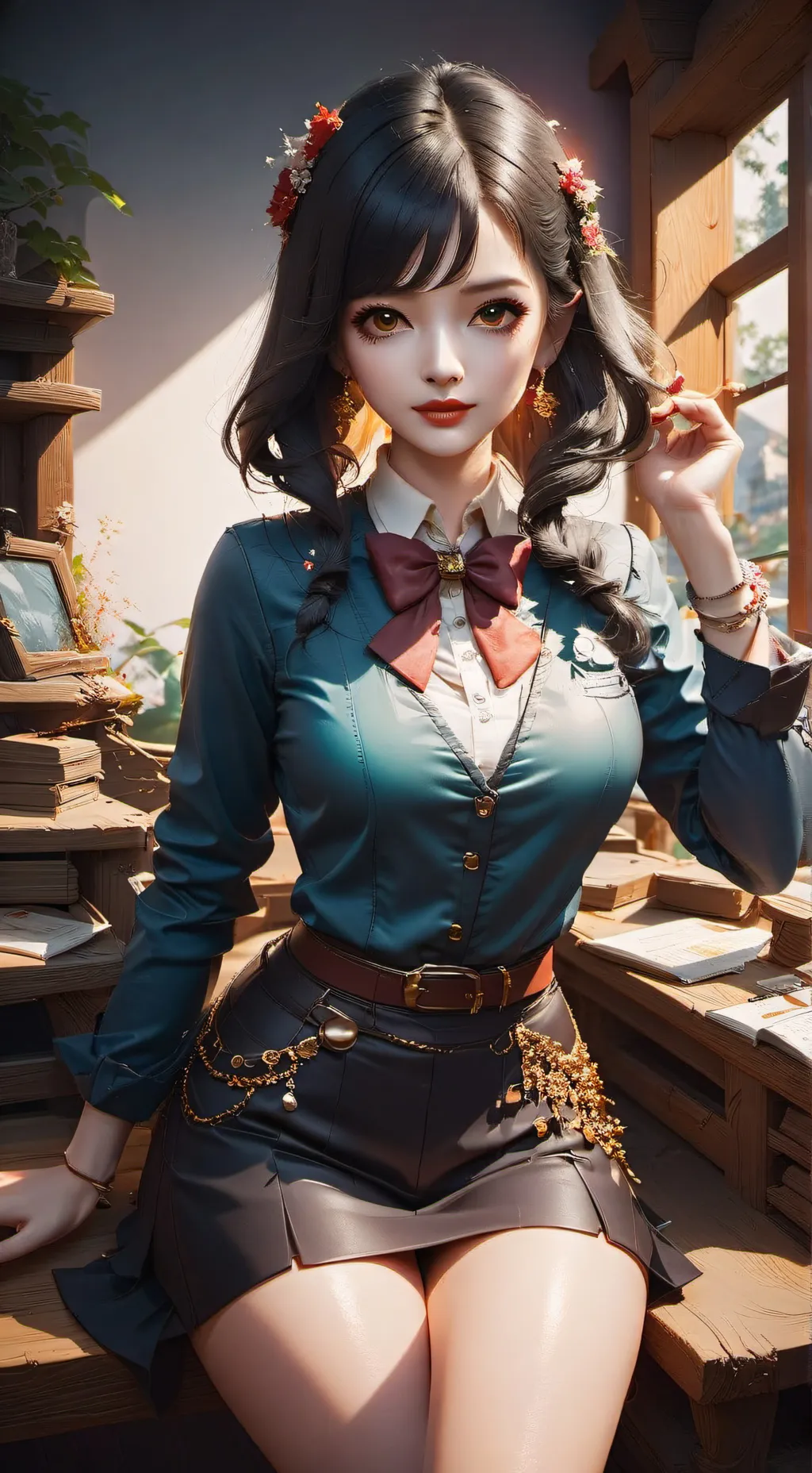 ai character: gender swap background