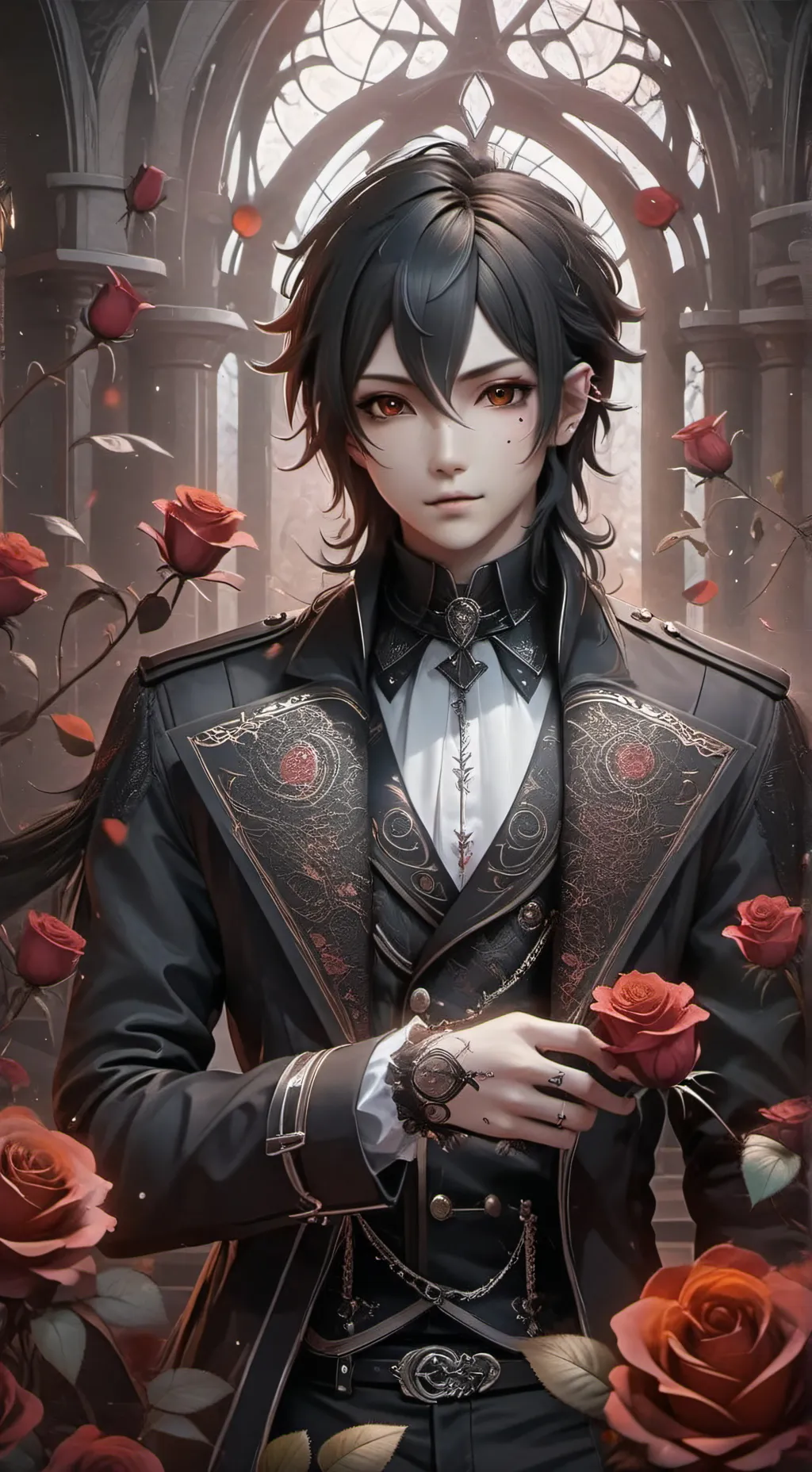 ai character: jin woo background