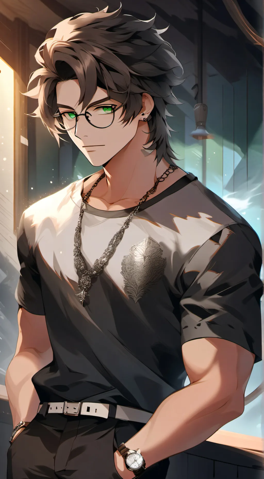 ai character: Robert background