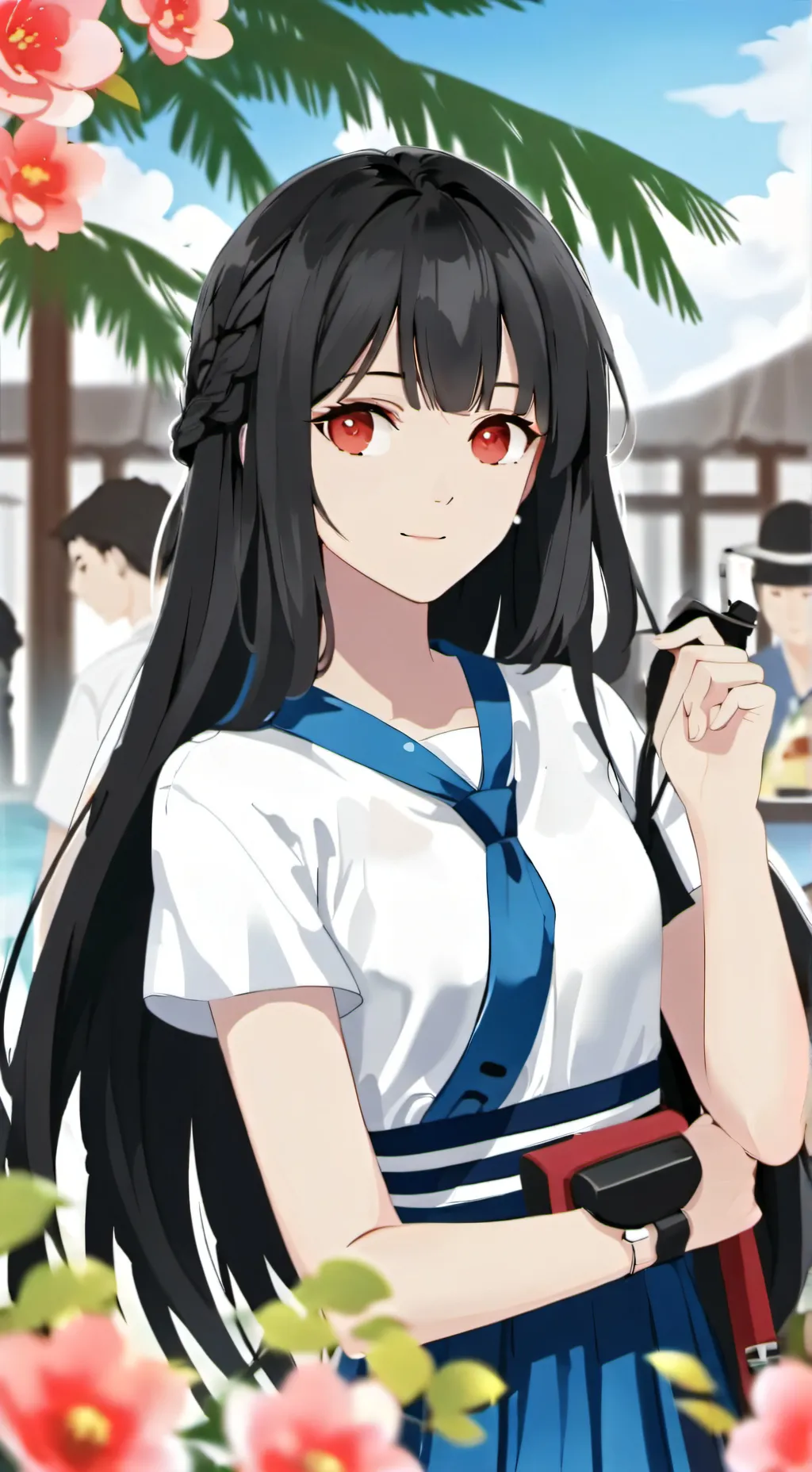 ai character: Lily background