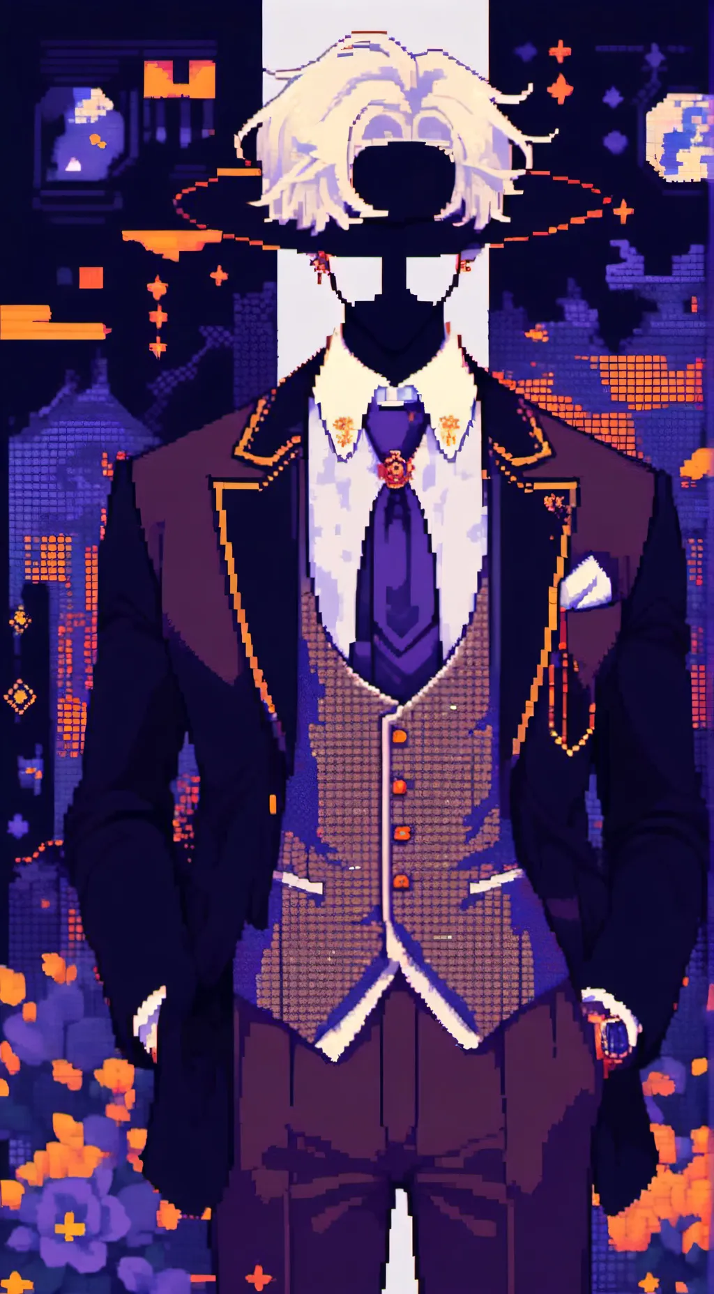 ai character: Mr. Memory  background