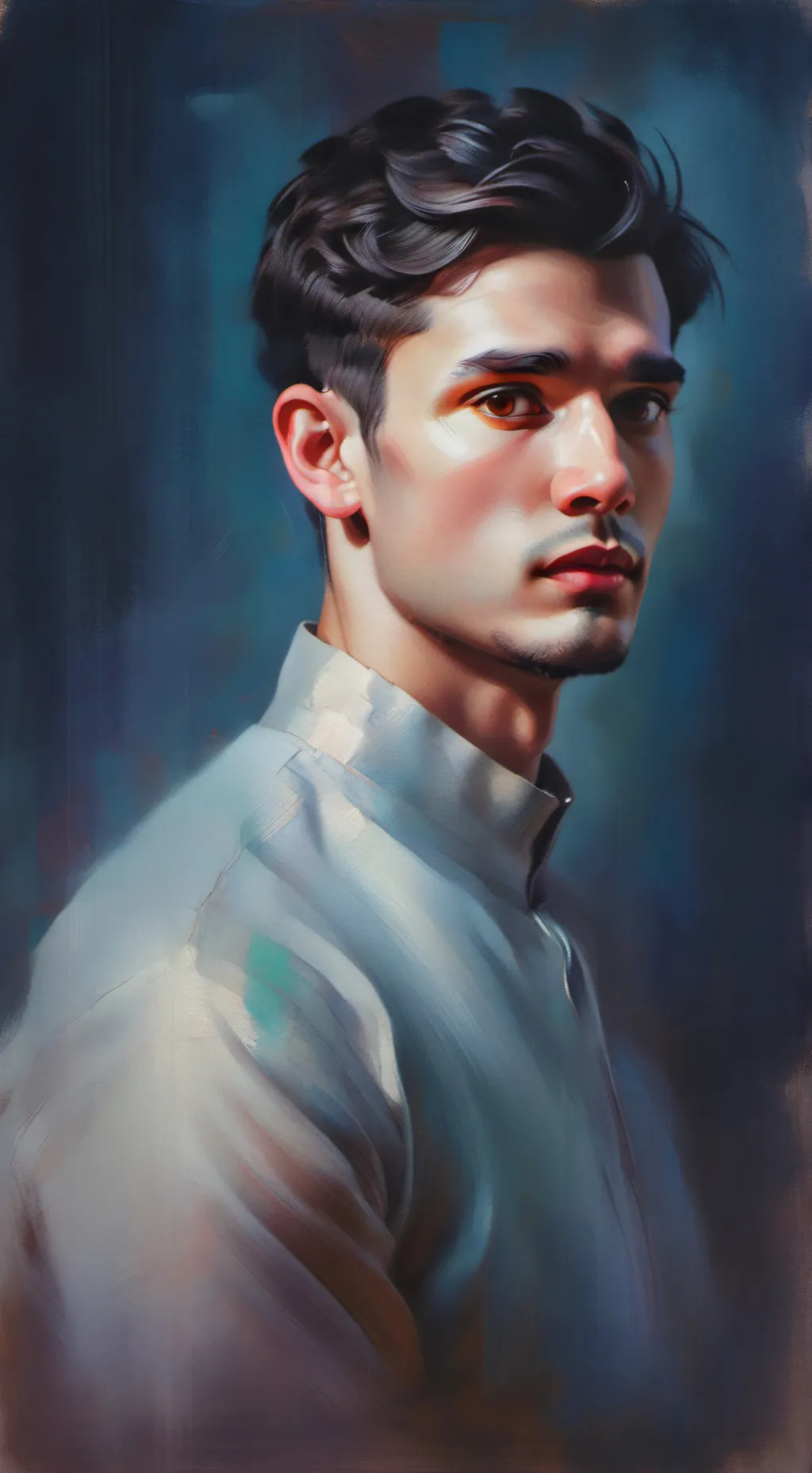 ai character: bruce background