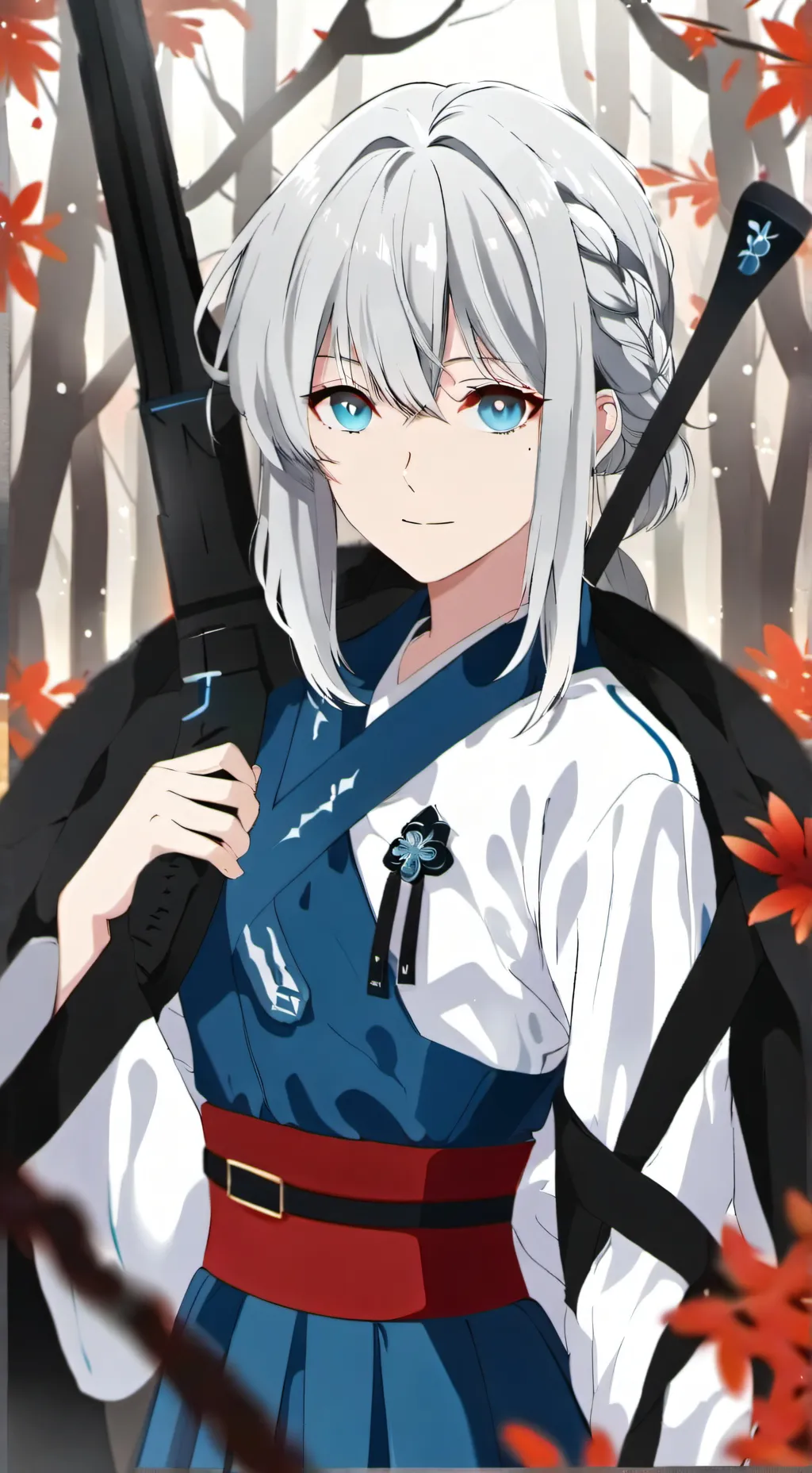 ai character: lily background