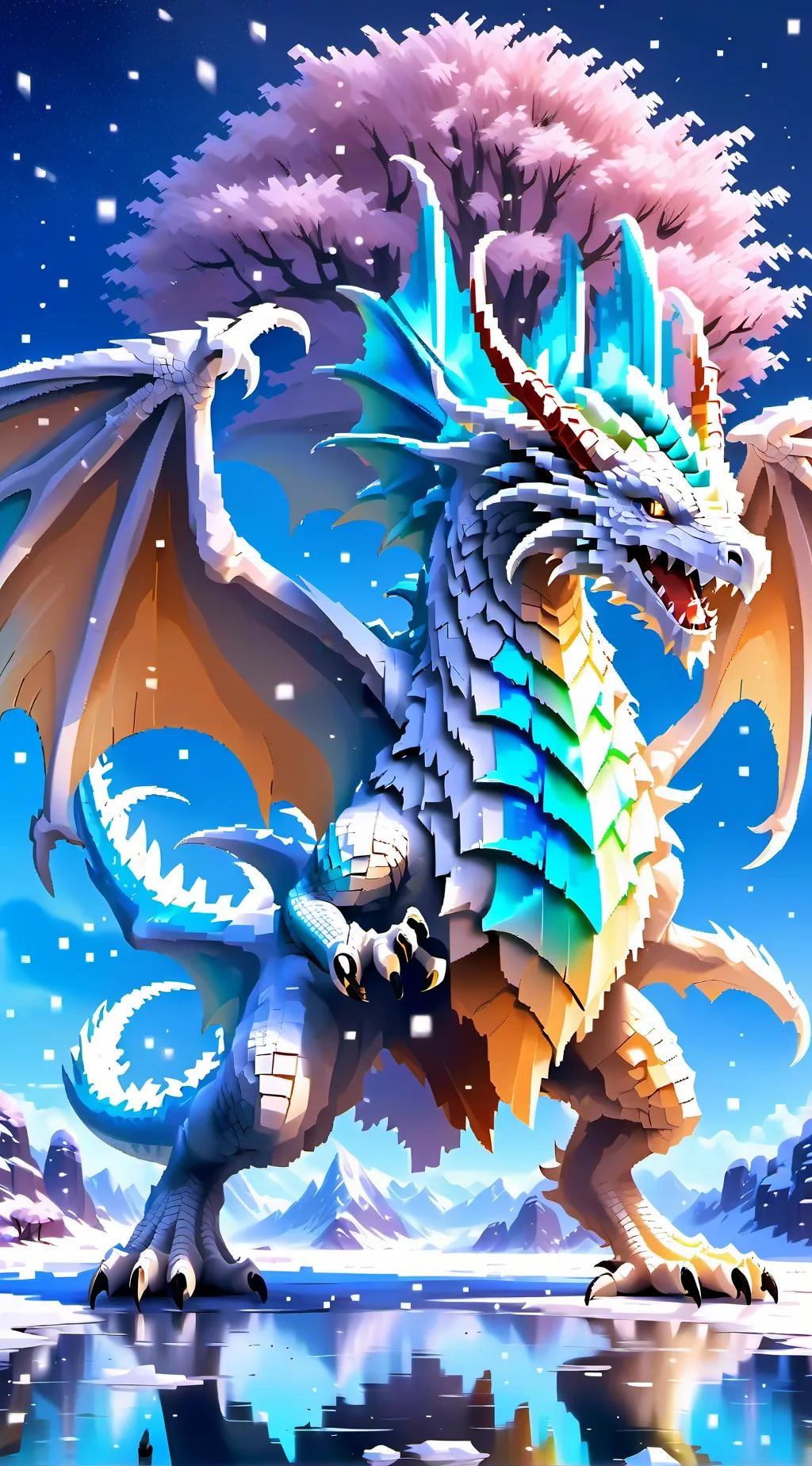 ai character: A.M.C background