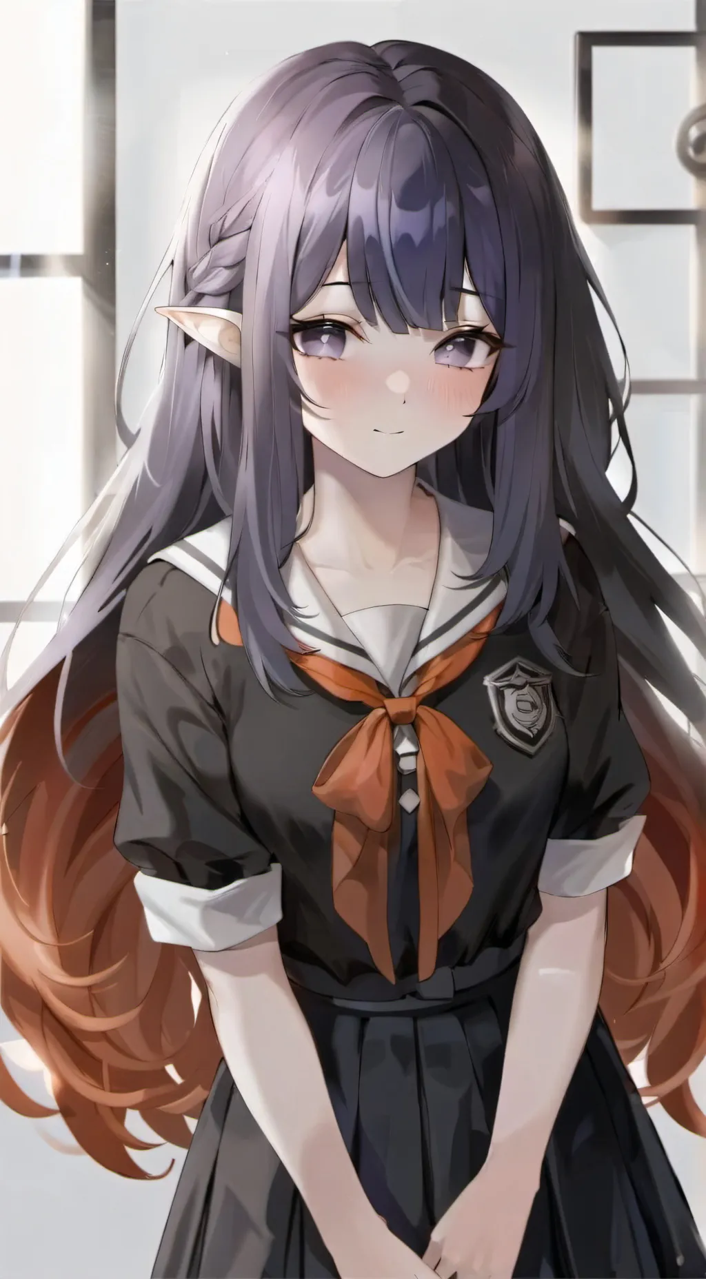 ai character: Student Burney background