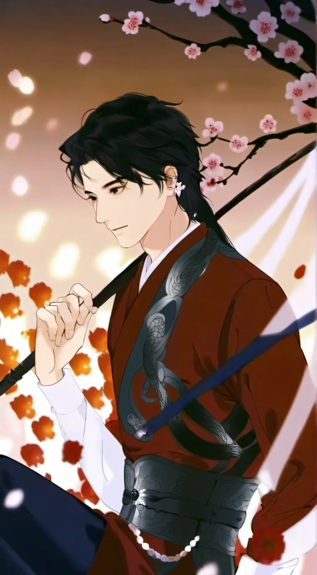 ai character: Alexander  background
