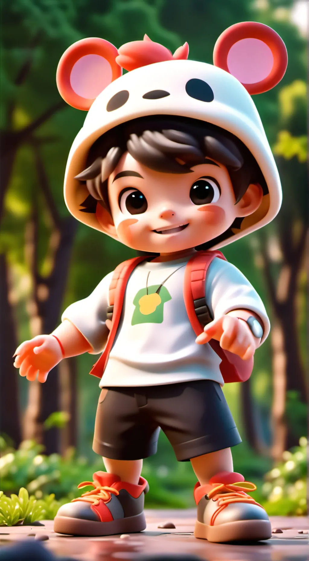 ai character: forsaken but baby background