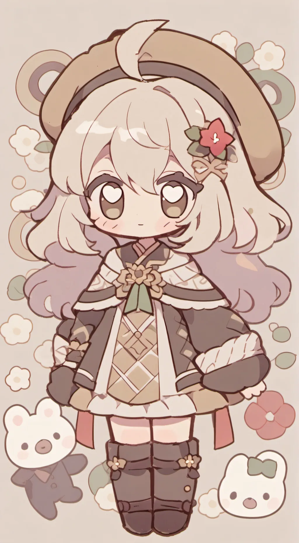 ai character: Micaela  background