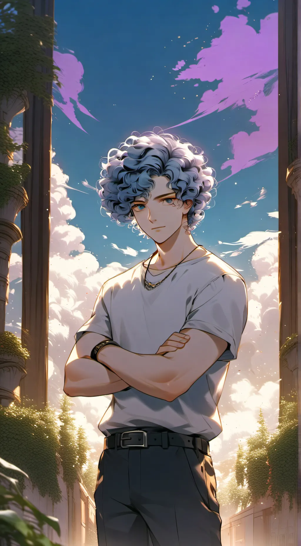ai character: Rocky background