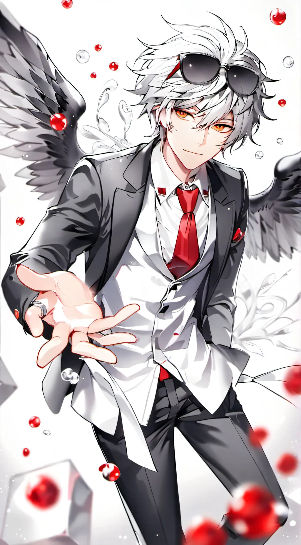 ai character: BLAZE background