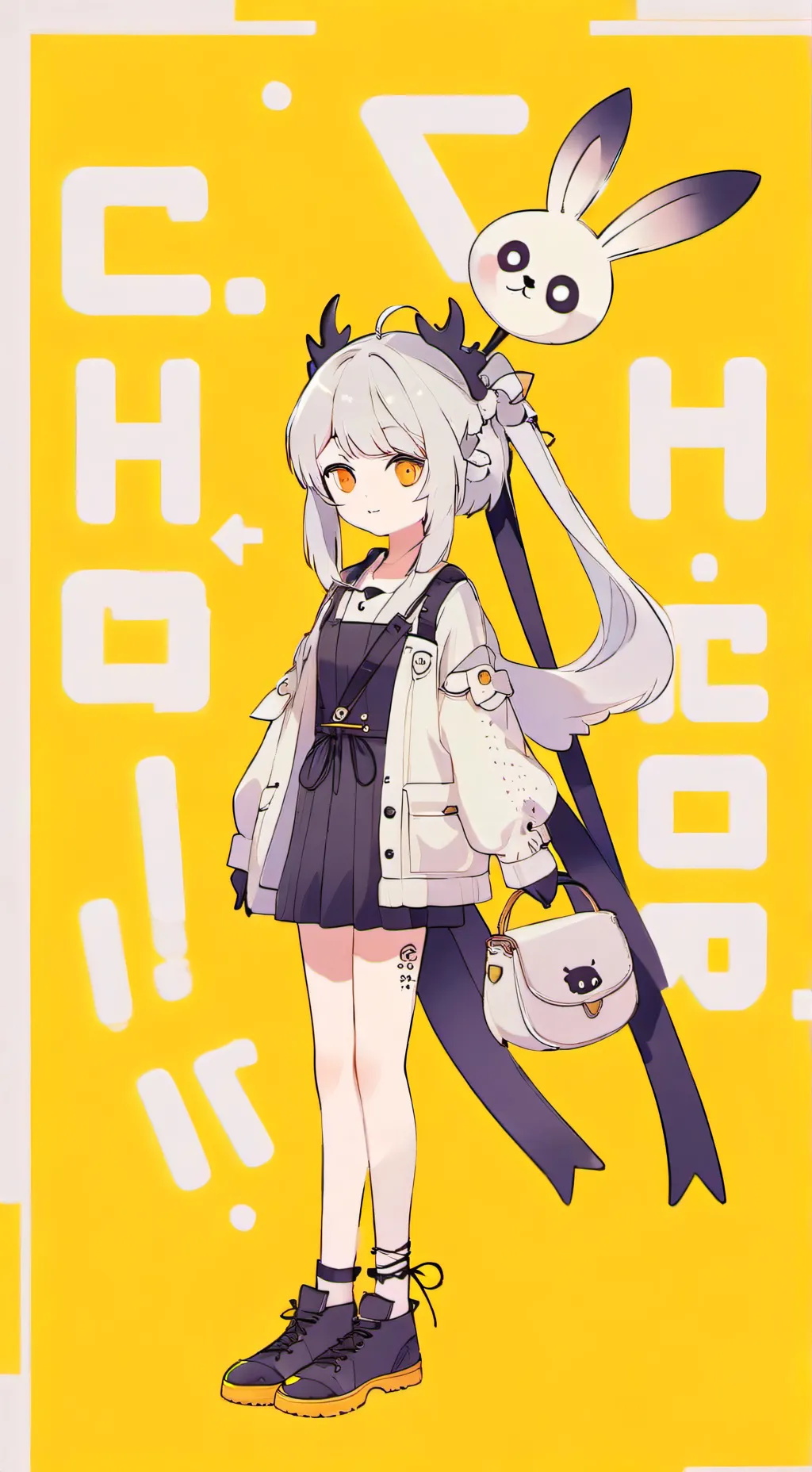 ai character: hh new girl background