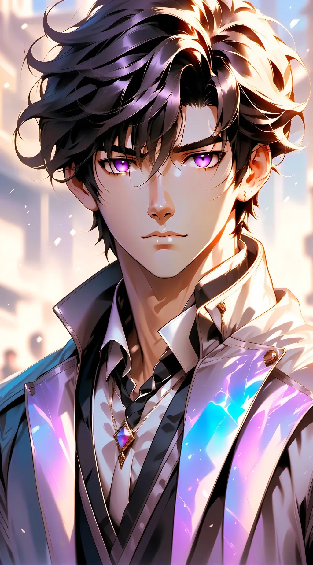 ai character: Evan  background