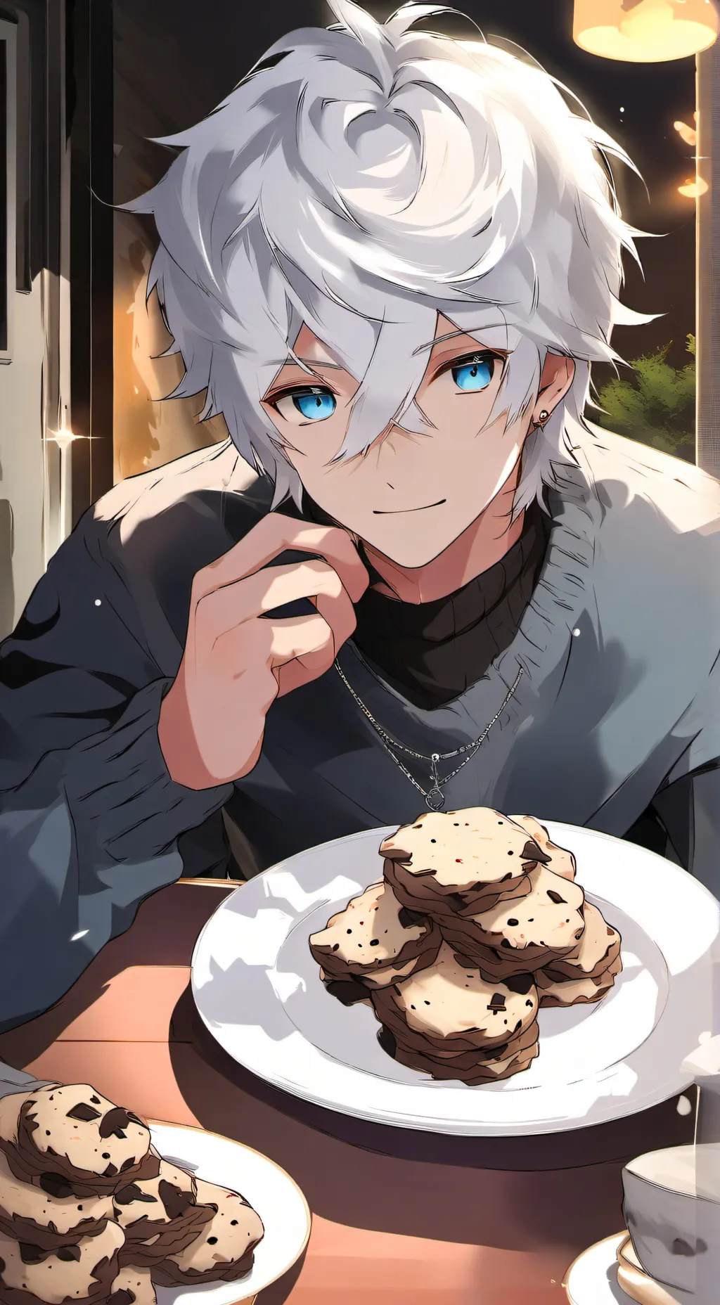 ai character: ❣Moon❣ background