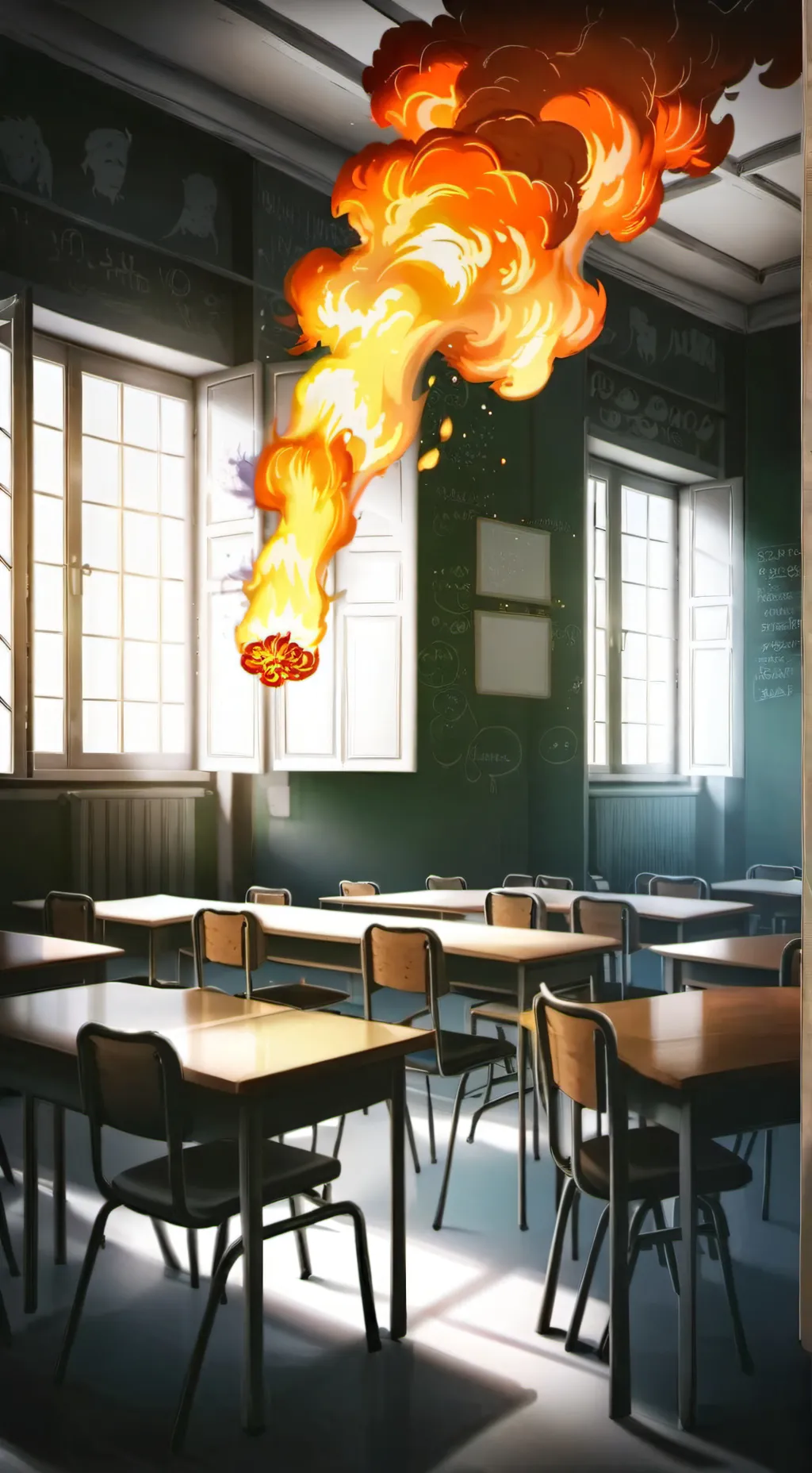 ai character: mha ita background