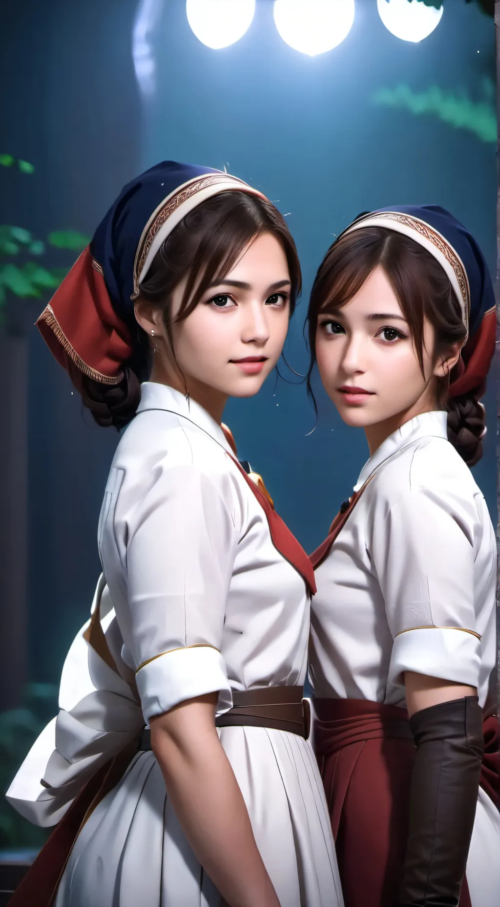ai character:  ita& sari background
