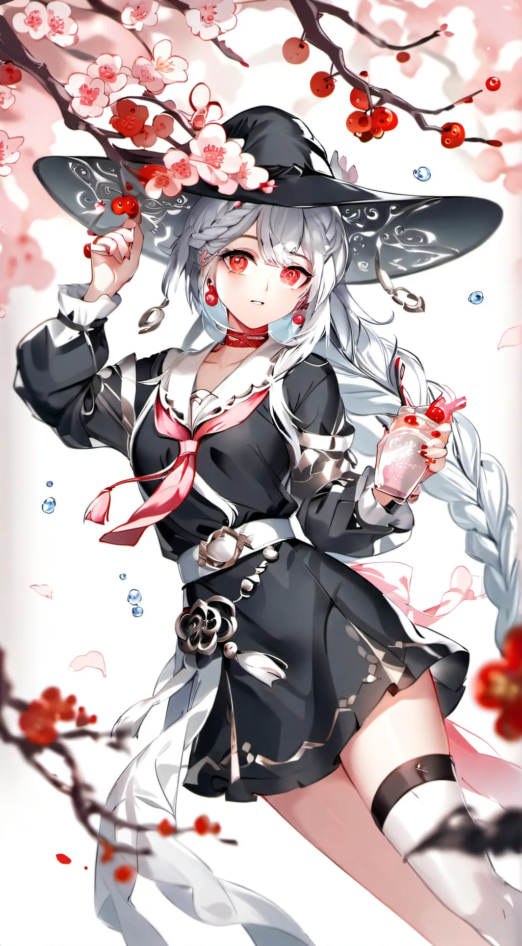 ai character: Girl background