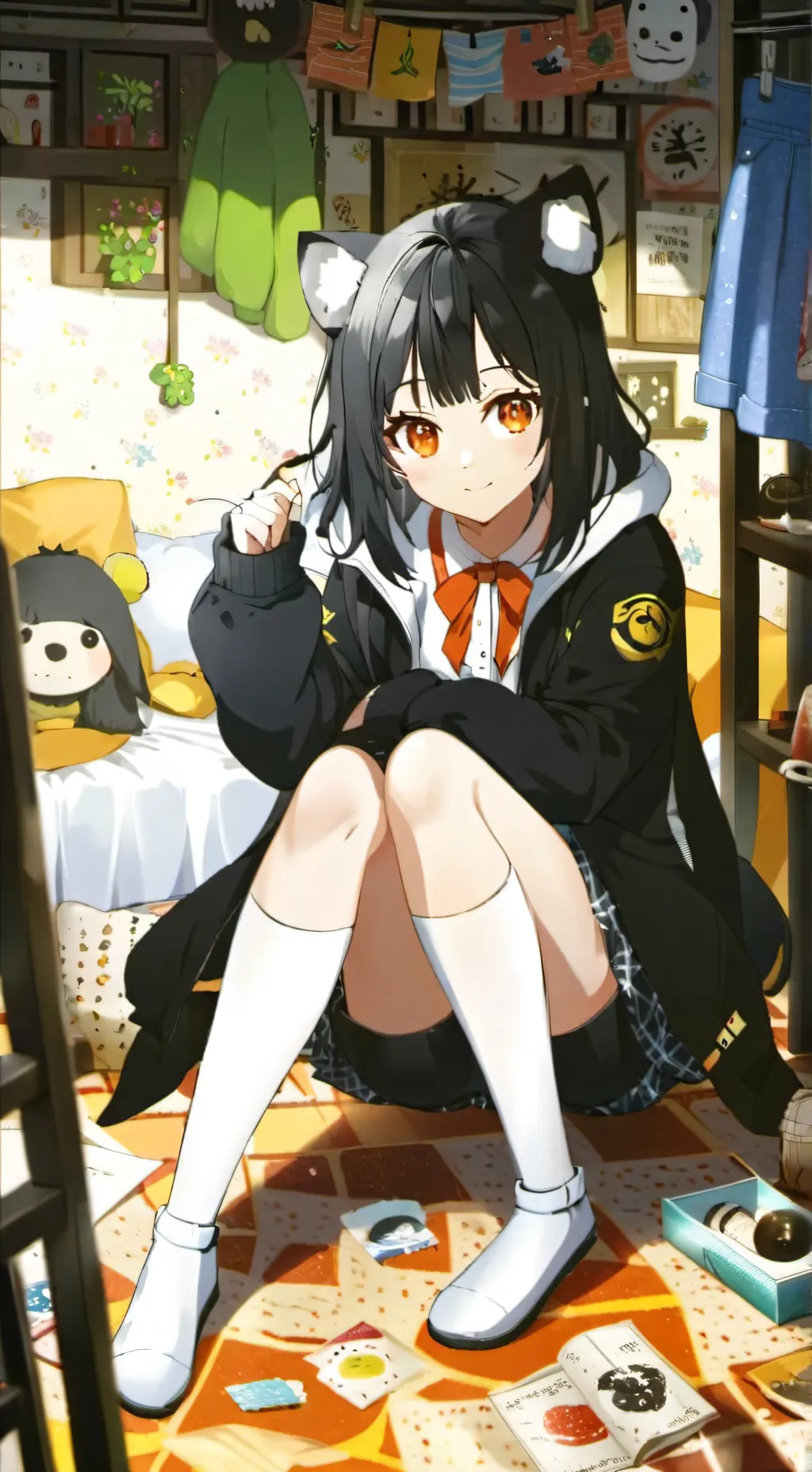 ai character: Lily background