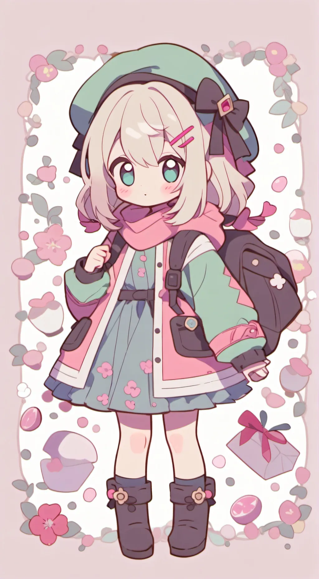 ai character: mha 7 alter  background