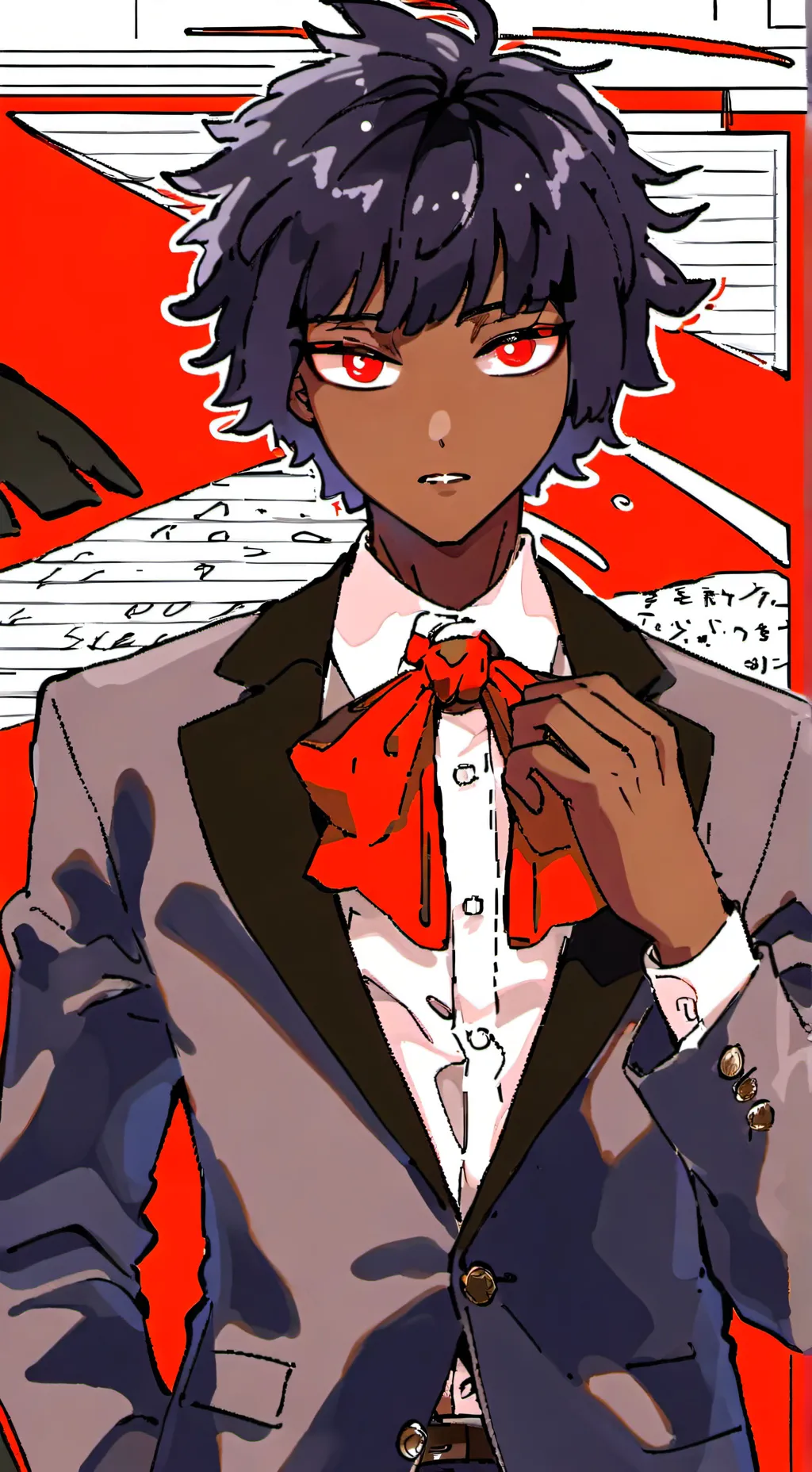 ai character: New Kid Carlinston background