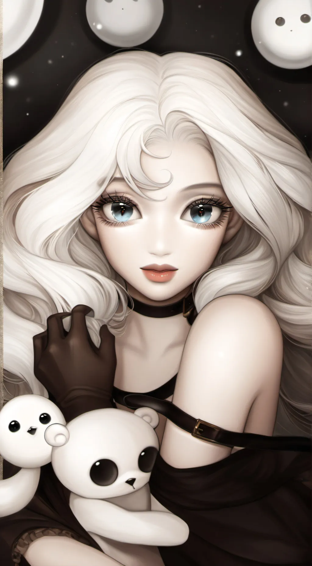 ai character: beast boy x Raven background