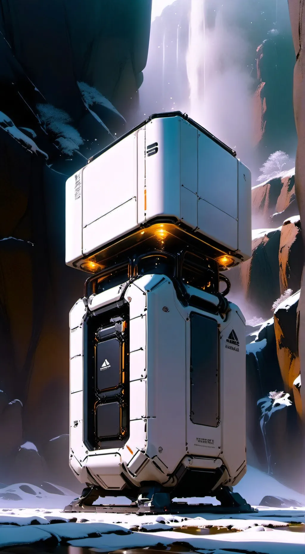 ai character: MD space drons 5 background